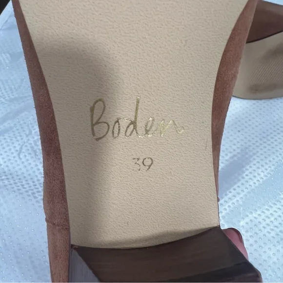 Boden NWOT Western Ankle Boots in Tan Women’s Sz 39 (US 8) - Picture 9 of 12